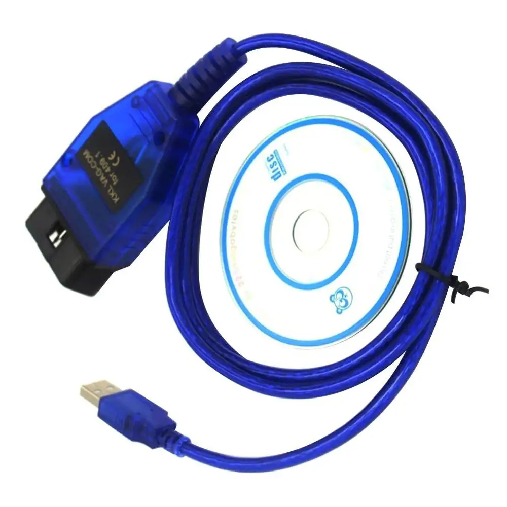 Diagnostic Scanner For Volkswagen/Audi/Seat VCDS OBD2 II OBD USB Cable KKL VAG-COM 409.1 Diagnostic Scanner For Seat VCDS