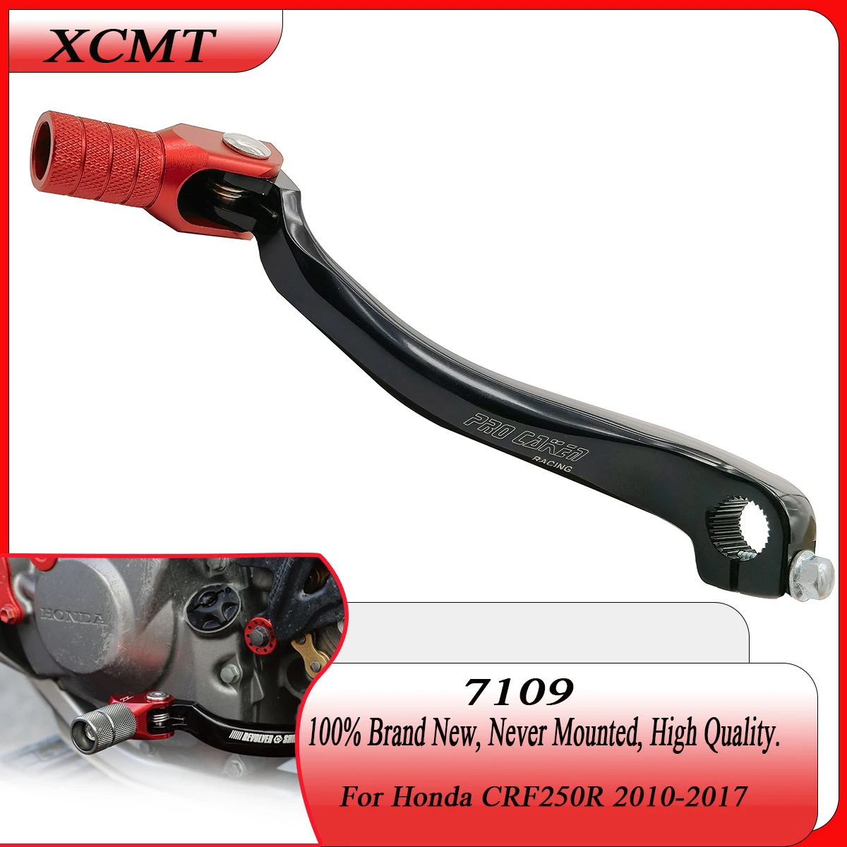 

CNC Motorcycle Gear Shift Lever For Honda CRF250R CRF 250R 2010 2011 2012 2013 2014 2015 2016 2017 Enduro MX Dirt Pit Bike