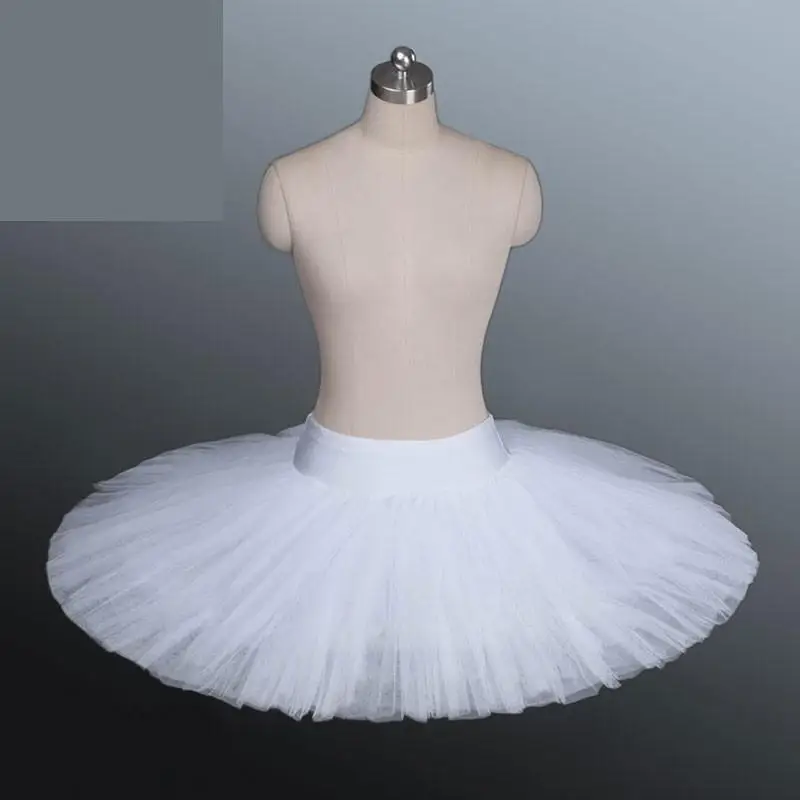 Piatto professionale Tutu nero bianco Swan Lake Ballet Dance Costume donna Tutu Ballet Adult Ballet Dance gonna con biancheria intima