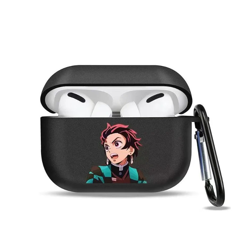 حافظة سماعة الرأس Demon Slayer مناسبة لأجهزة AirPods 1/2 حافظة واقية AirPods 3 Generation منتجات زخرفية بلوتوث