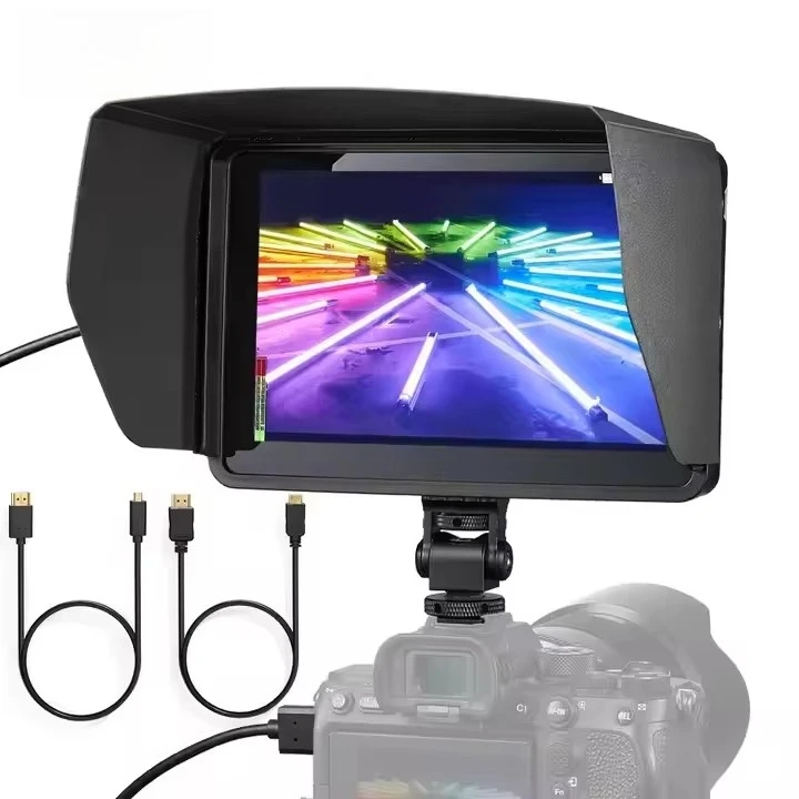 

GM7S 4K 7 Inch Ultra Bright Camera DSLR 3D LUT Touch Screen IPS FHD 1920x1200 Video Live Display