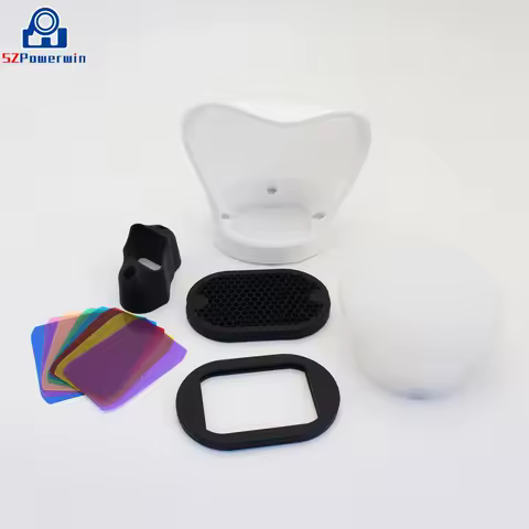 Fit for MagMod Flash Diffuser Kit Softbox Reflector Honeycomb Grid Color Gels Magnetic Attachment Soft Light Ball for Speedlight