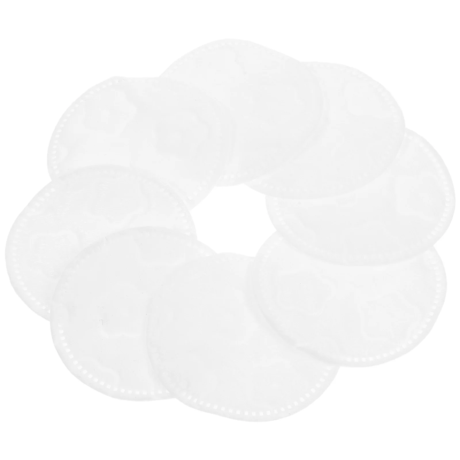 Almofadas removedoras de maquiagem, 1 saco de algodão puro, macio e confortável, almofadas de limpeza facial, rodadas de algodão esfoliante suave para maquiagem diária