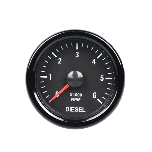 Imagen 2 del producto Tacómetro diésel de 52MM y 2 pulgadas, tacómetro automático de 0-8x1000RPM, accesorios HA