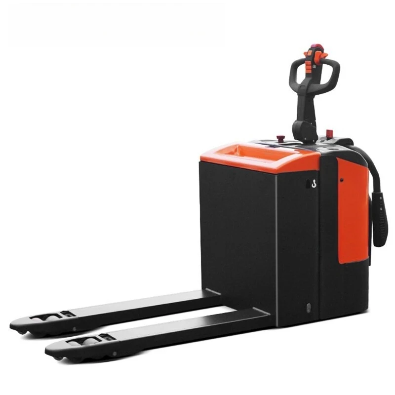 2 ton station ride-on electric forklift PTE20-C full hydraulic handling truck lifting warehouse loading, unloading, unloading,