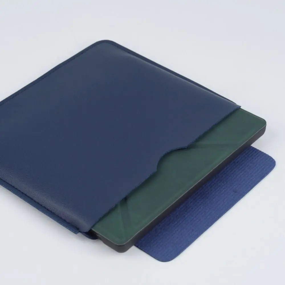 Insert Pouch 6 Inch E-Reader Sleeve Shockproof Waterproof Paperwhite Storage Bag PU Leather for Kindle 11th/Kobo Clara Colour BW