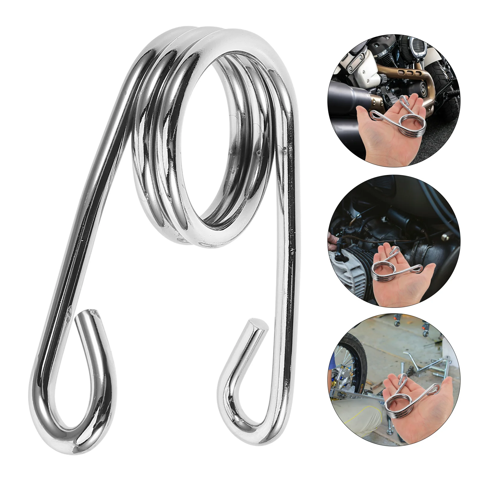

1Pair Solo Seat Springs Zinc Alloy Motorcycle Saddle Seat Mount Springs Durable Comfortable Riding Replacement