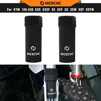Para KTM EXC 300 EXC-F 350 SXF 450 6 ""cubierta protectora de calcetín de horquilla delantera para Husqvarna Honda Yamaha Suzuki Kawasaki Sherco