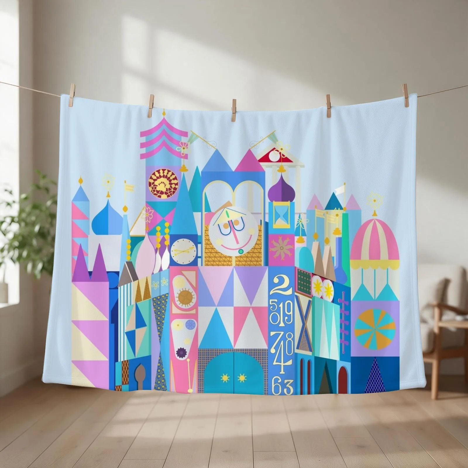 Tokyo Small World After All Throw Blanket christmas decoration funny gift bed plaid Single Blankets