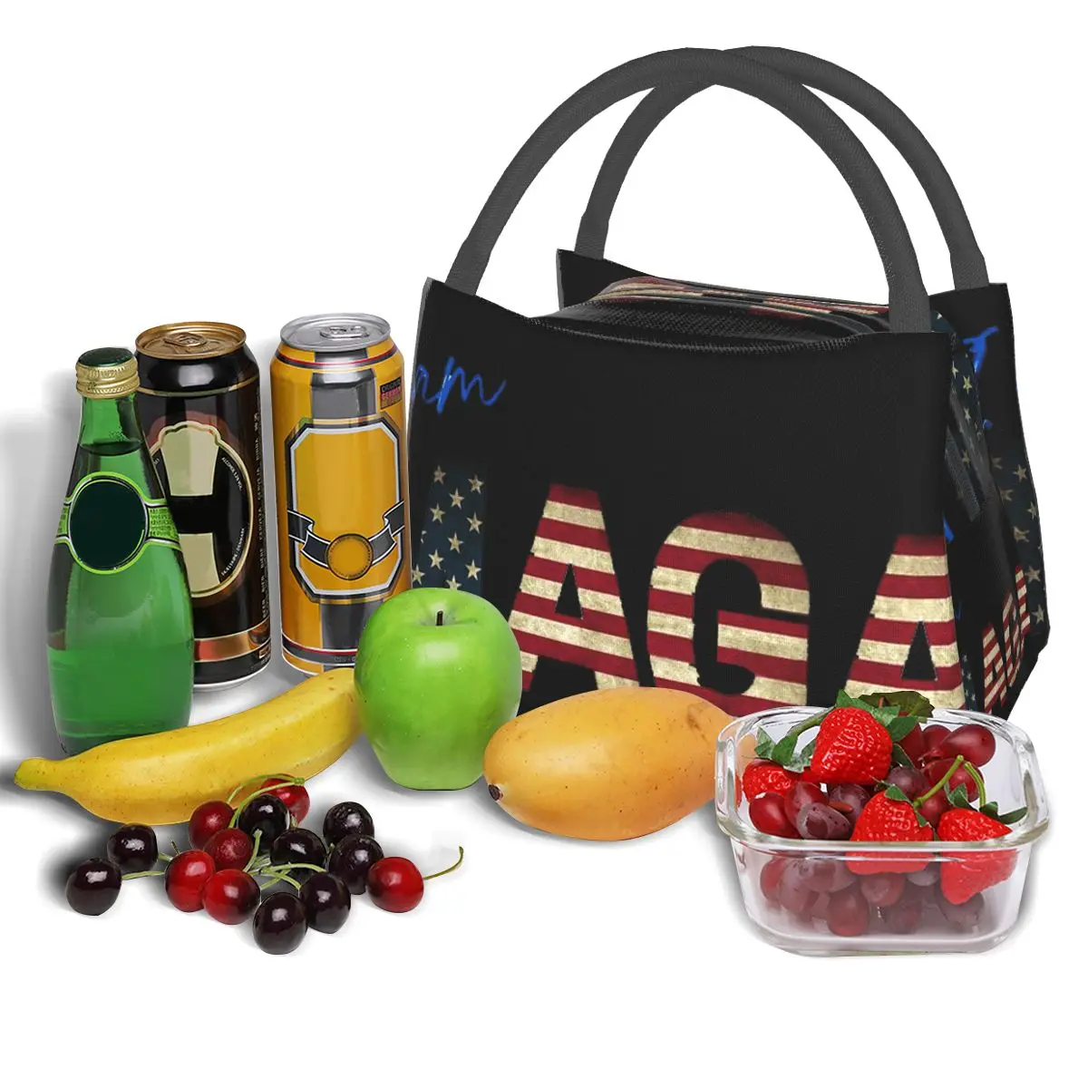 I Am MAGA Portable insulation bag for Cooler Thermal Food Office Pinic Container