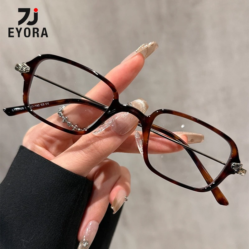 eyora-currents-スクエアスモールフレーム老眼鏡-女性用-抗ブルーレイフォトクロミックメガネ-処方箋付き光学レンズ