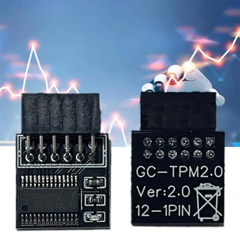 TPM 2.0 Modul Verschlüsselung Sicherheitsmodul Remote-Karte unterstützt 12 14 18 20 Pin für ASUS/MSI/GIGABYTE Multi-Marken-Motherboard – Detail 40
