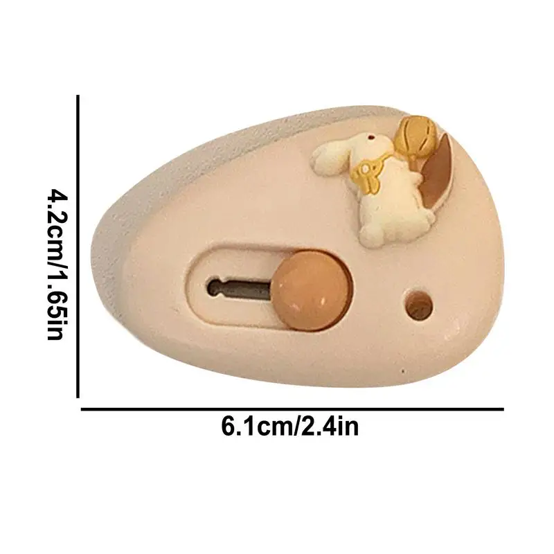 Cute Cutter Mini Pocket Utility Knife Cartoon School Office Supplies Paper Cutting Tool Retractable Letter Opener