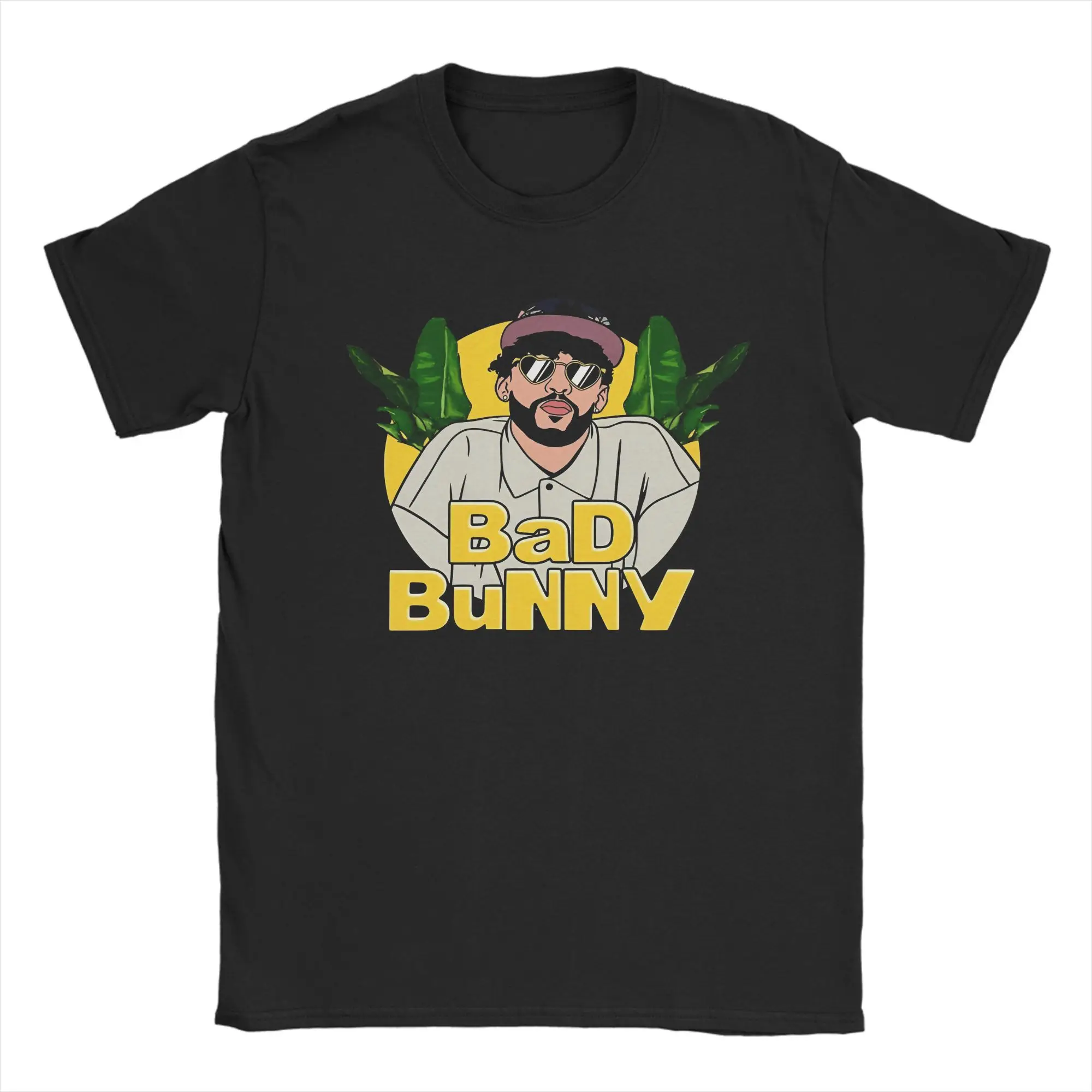 

DTMF Debi Tirar Mas Fotos BAD BUNNY Men's T Shirt Casual Tees Short Sleeve Crew Neck T-Shirts 100% Cotton Gift Idea Tops