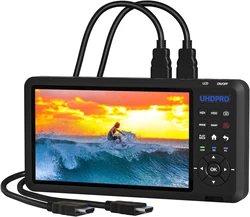 HD Video Capture Box 2-kanałowy obraz w obrazie HDMI wideorejestrator z ekranem 7 cali MP4 obsługuje karty SD U dysków 10