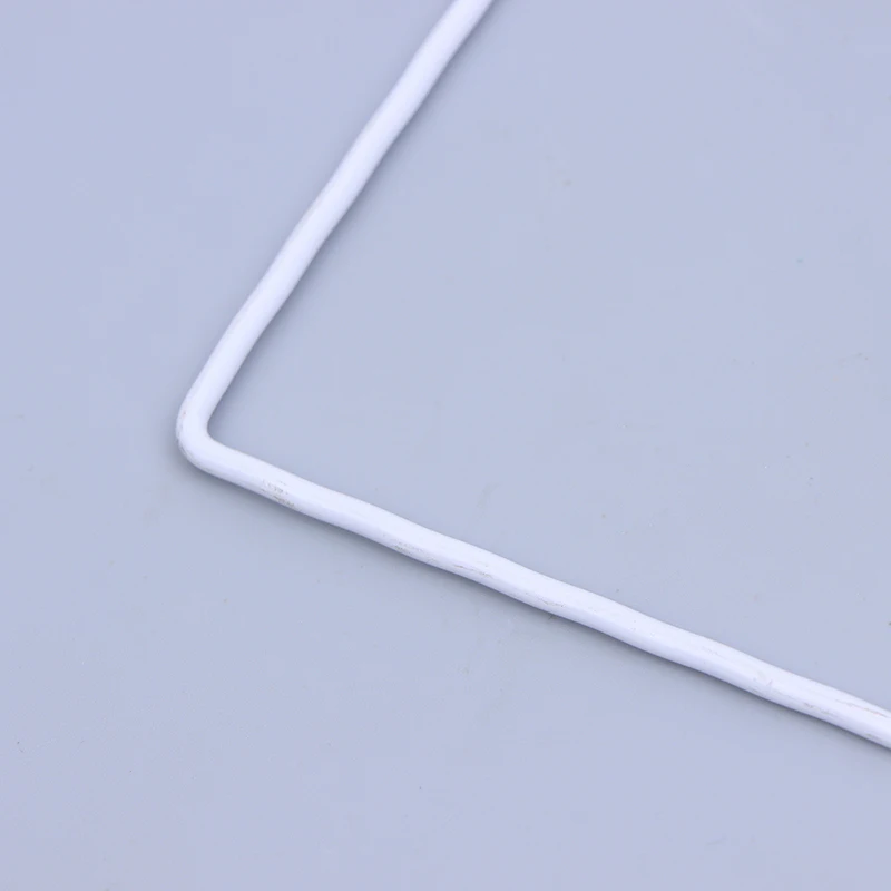 Estante de pantalla de alambre de Hardware, estante de pergamino, estante de hilo trenzado, circular estante, accesorios de lámpara de mesa, 1 Pc