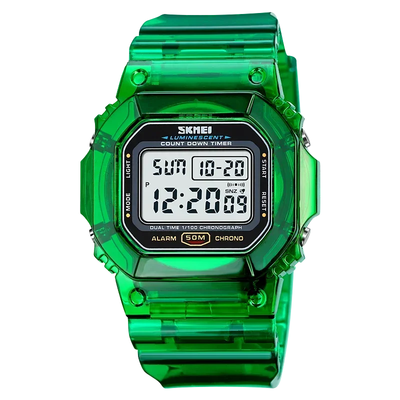 Men's Multifunctional Digital Watch with Back Light Display