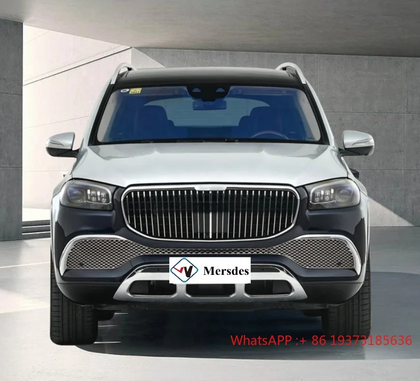 Car Bodykit for Mercedes Benz Maybach X166 Upgrade to X167 2013-2019 to 2024-2025 With Bumper Taillights