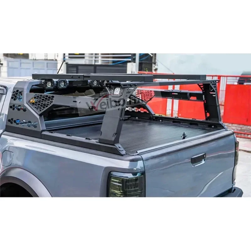 Produttori di barre per staffe per letto Raptor con estensione superiore per rack per vasca, roll bar per Ford Ranger 2019+