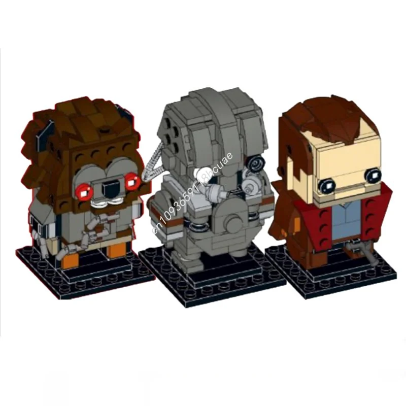 

510pcs MOC Skeleton Crew Brickheadz SM33 Jod Brutus Star Battle Model Building blocks Toys Birthday Architecture Christmas gifts