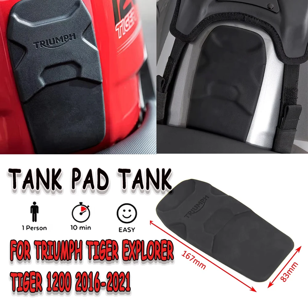 

New protective sticker knee grip traction pad new fuel tank pad fuel tank pad suitable for Triumph Tiger Explorer Tiger 1200 201