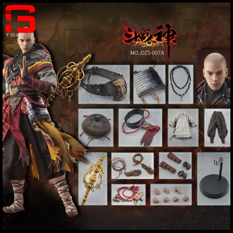 VERYCOOL DZS-007 A/B 1/6 RPG Game Asura Holy Monk Action Figure Model 12'' Male Soldier Action Doll Full Set Toy