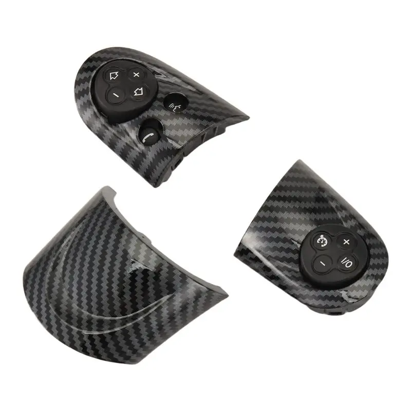 Ingenious-Car Steering Wheel Control Switch Trim Cover For BMW MINI Cooper R55 R56 R57 R58 Multifunction Audio Cruise 3230928967