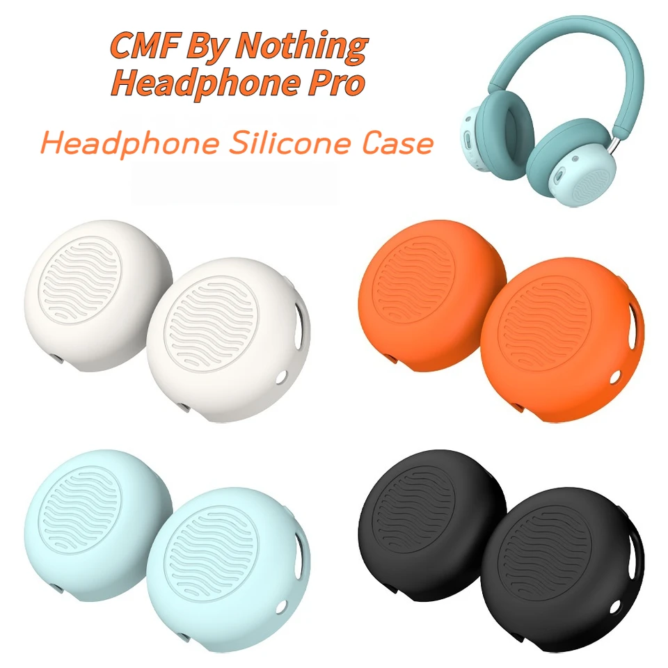 For CMF By Nothing Headphone Pro Silicone Protective Case Headset