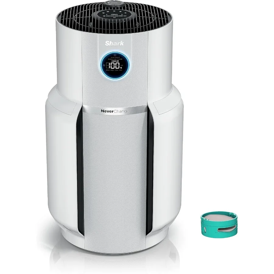 

Air Purifier with NeverChange Air Filter Technology featuring 5-Year HEPA Filter Coverage for Up to 1400 Sq. Ft Advanced Odor N