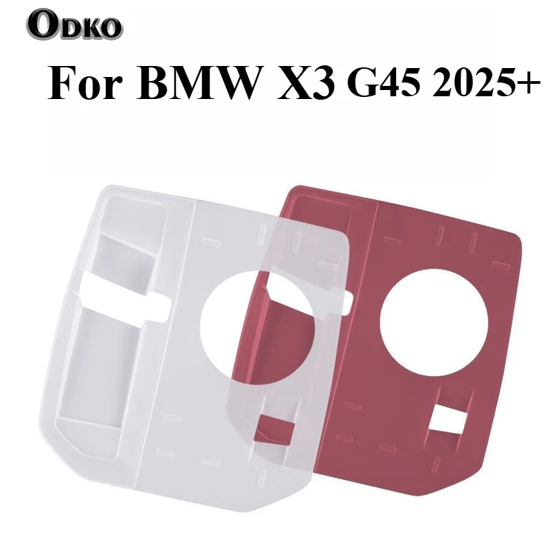 Auto All-inclusive Wireless Charging Pad Fit For BMW X3 G45 2025+ Car Central Control Silicone Storage Box upgrade accessories