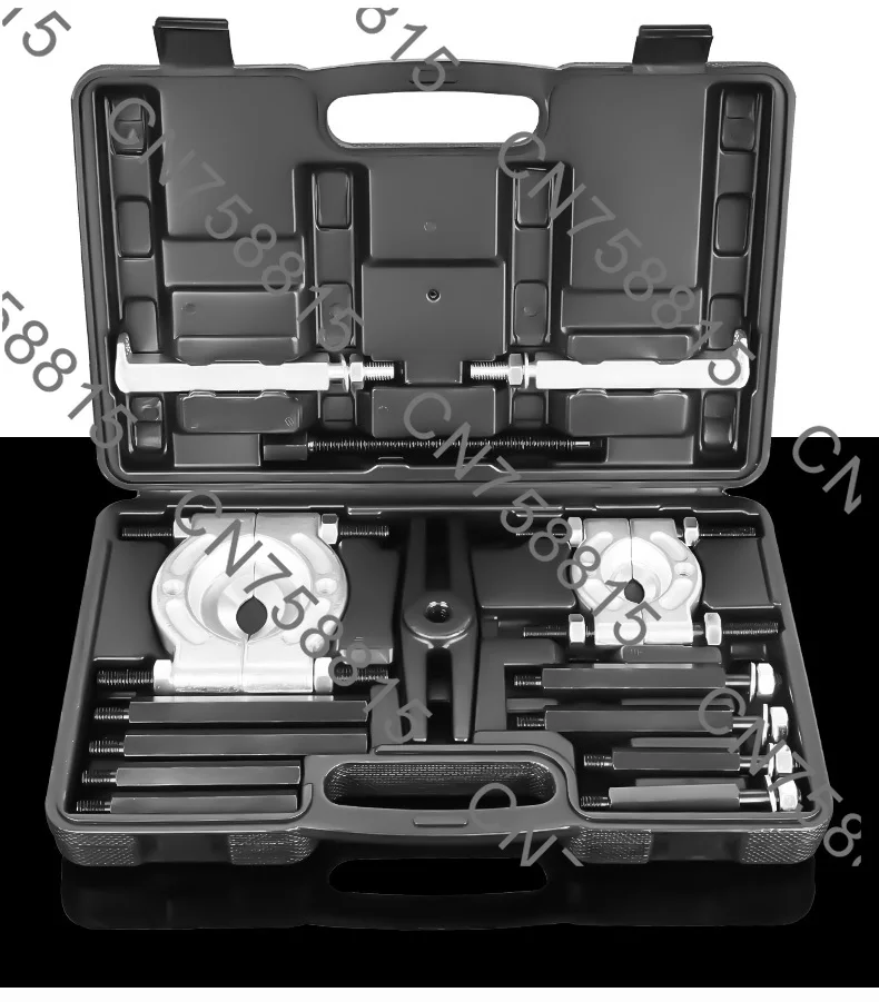 

For gearbox bearing disassembly, bearing remover, half shaft disassembly tool, double disc puller, chuck