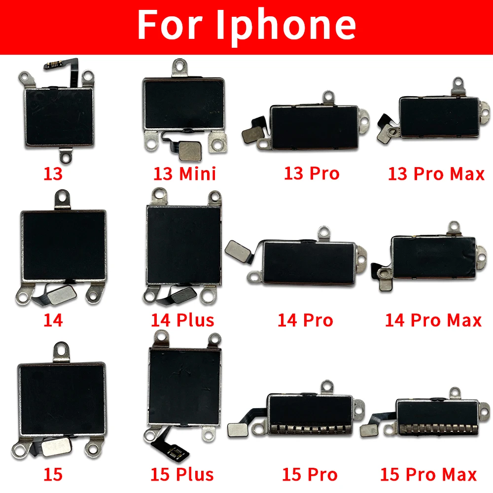 NEW Vibrate Motor Taptic Engine Flex Cable For IPhone 15 14 13 Pro Max 15 Plus 13 mini Vibrator Module Replacement