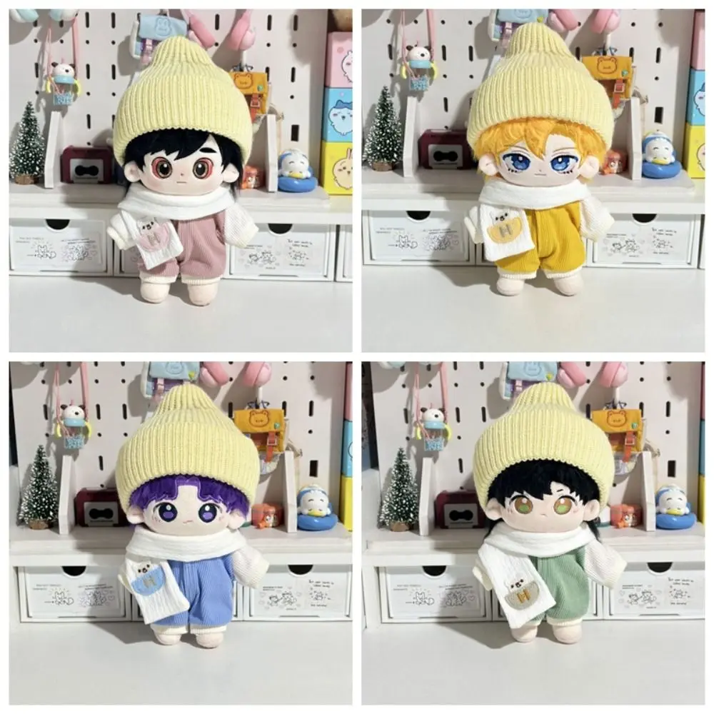 

Fashion Leisure Suit 20CM Cotton Doll Clothes Casual Dress up DIY Doll Pajamas Doll Accessories Kids Toys