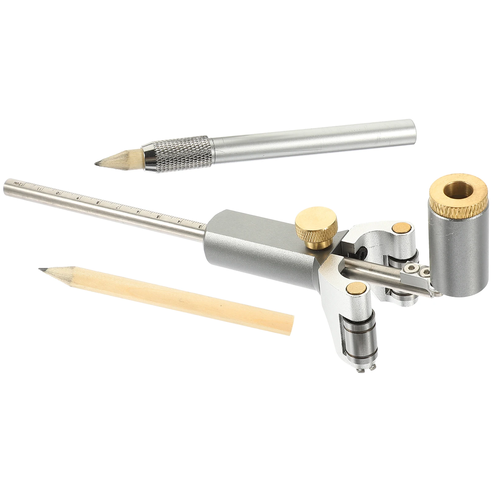 

Portable Automatic Scriber Sturdy Woodworking Tools Aluminum Alloy Household Outdoor Devices Accurate Scale Pattern Fast
