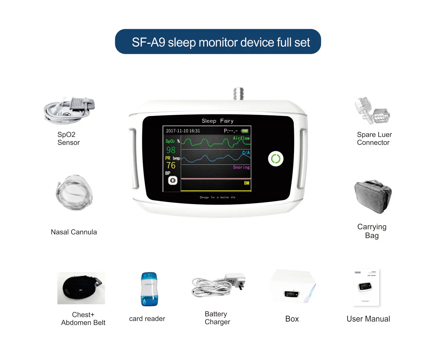 Advanced Sleep Monitor Devices Comprehensive Sleep Study Solution For Improving Your Life