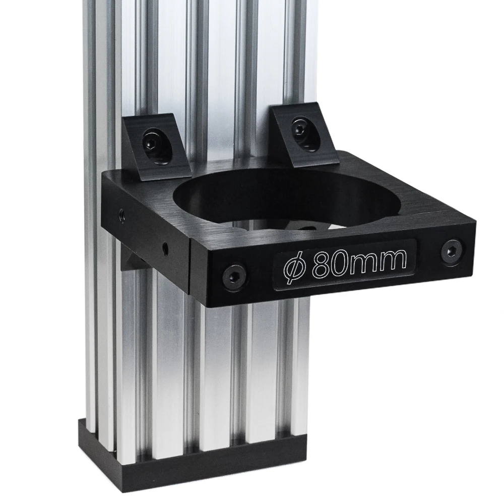 

Aluminum Router Spindle Mount Clamp Diameter 43mm/52mm/65mm/71mm/80mm Spindle Mounting Bracket for CNC Router Engraving Machine