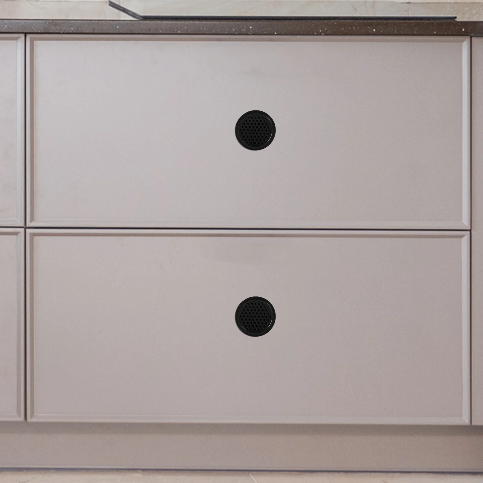 Trous de Ventilation pour Armoire en Maille de Garde-Robe, Bouchons de Meubles, Sortie d'Air, Dispositif Rond en Acier Inoxydable, 6 Pièces