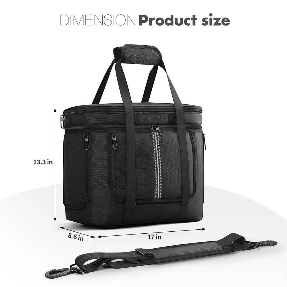 Carrying Case for Anker SOLIX C1000 Portable Power Travel Storage Bag Protective Case Waterproof with Shoulder Strap & Handle