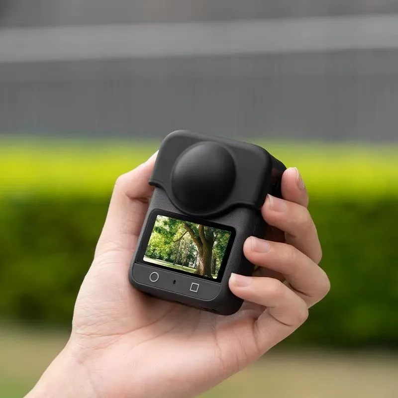 

B92B-Силиконовый защитный чехол от царапин для объектива камеры DJI Osmo 360, противоударный, водонепроницаемый