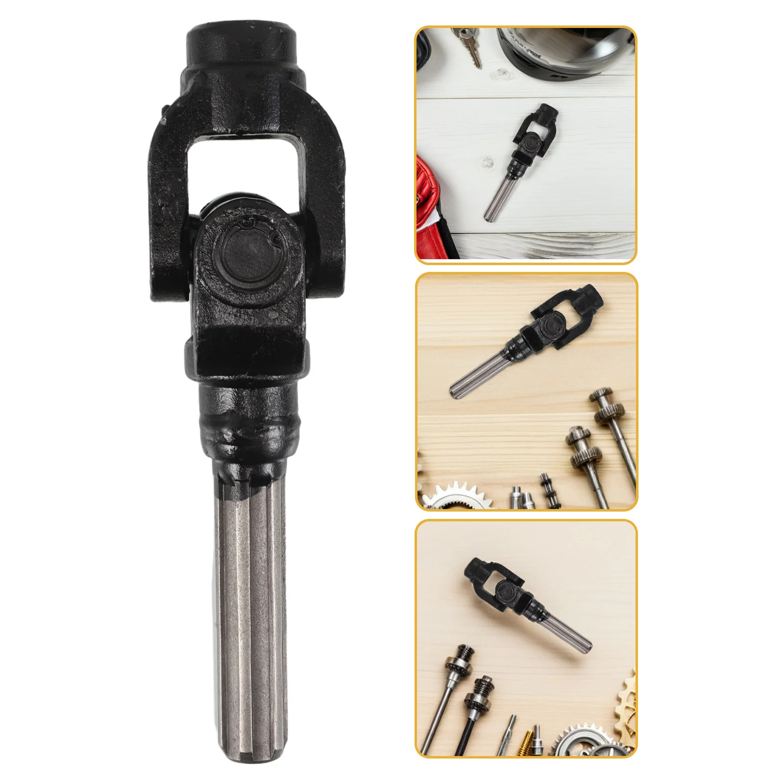 

Universal Joint Assembly -Wheeled Motorcycle Drive Shaft High Precision Cross Shaft Durable Metal