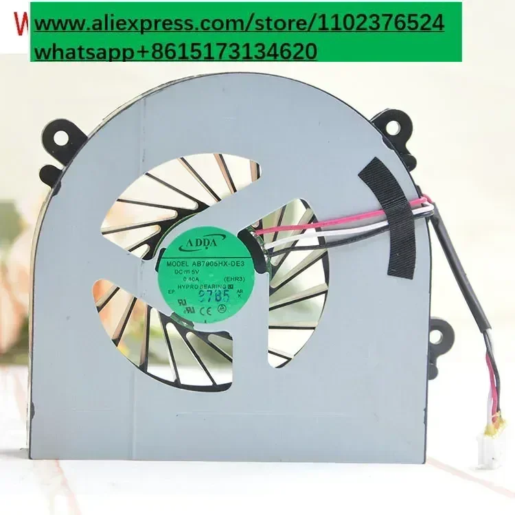 2Pcs Notebook Fan Blue Sky 6-31-W370S-101 6-23-AW15E-011 AB7905HX-DE3