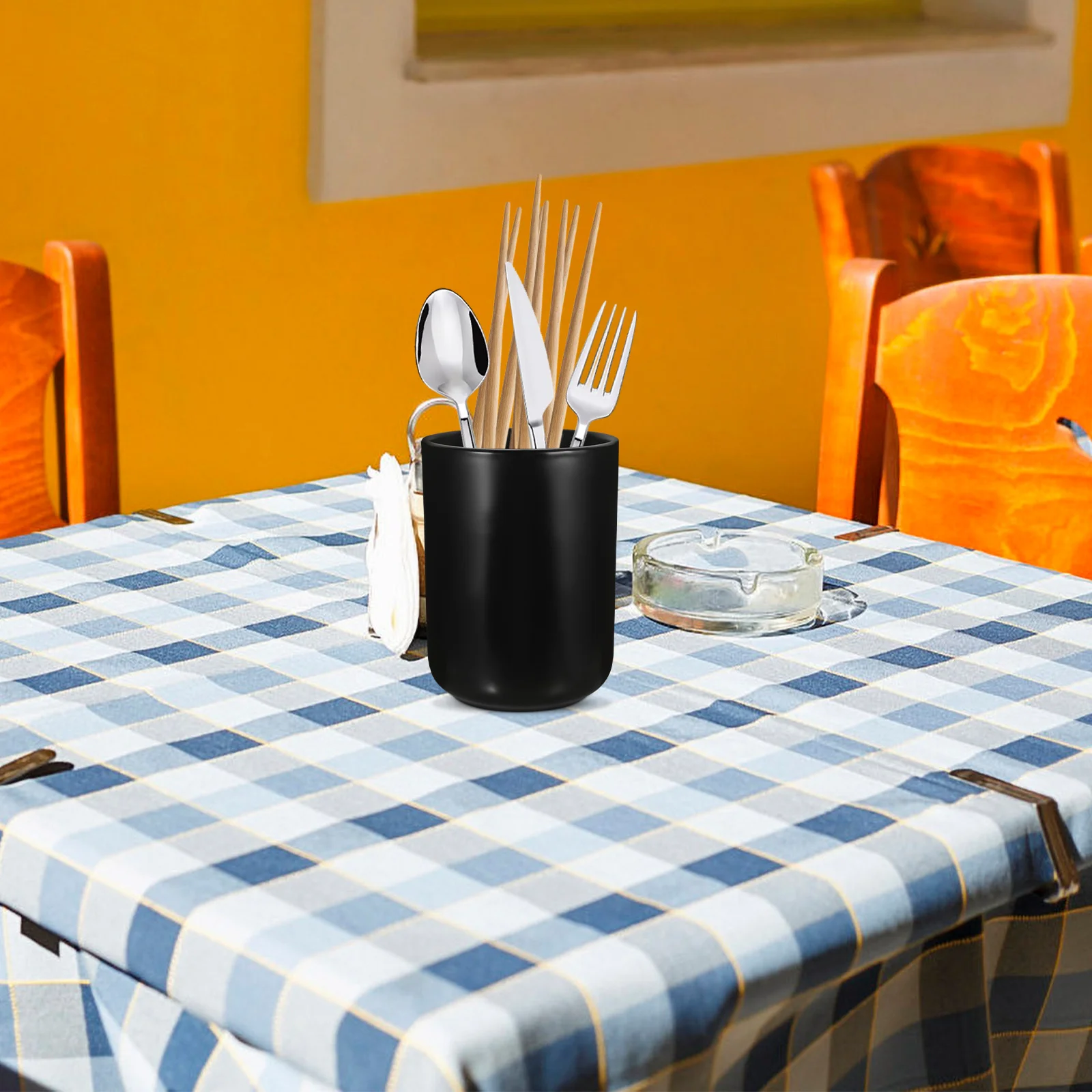 

Counter Utensil Holder Cutlery Top Kitchen Countertop Organizer for Cooking Utensils Chopstick Storage