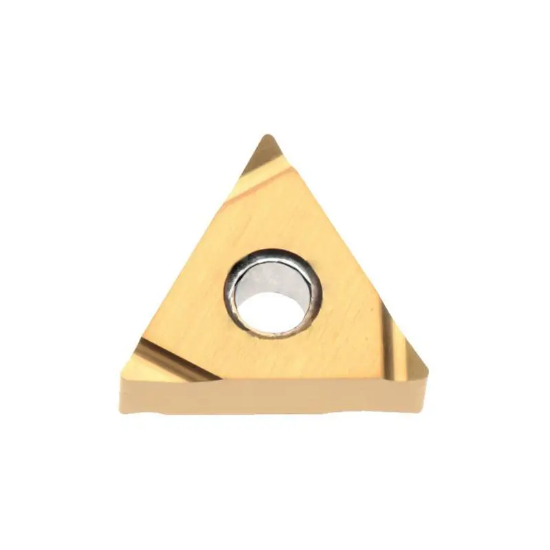 A box of 10 high-quality triangular precision turning CNC blades TNGG160404/160402R/L-S PV720 steel wear-resistant