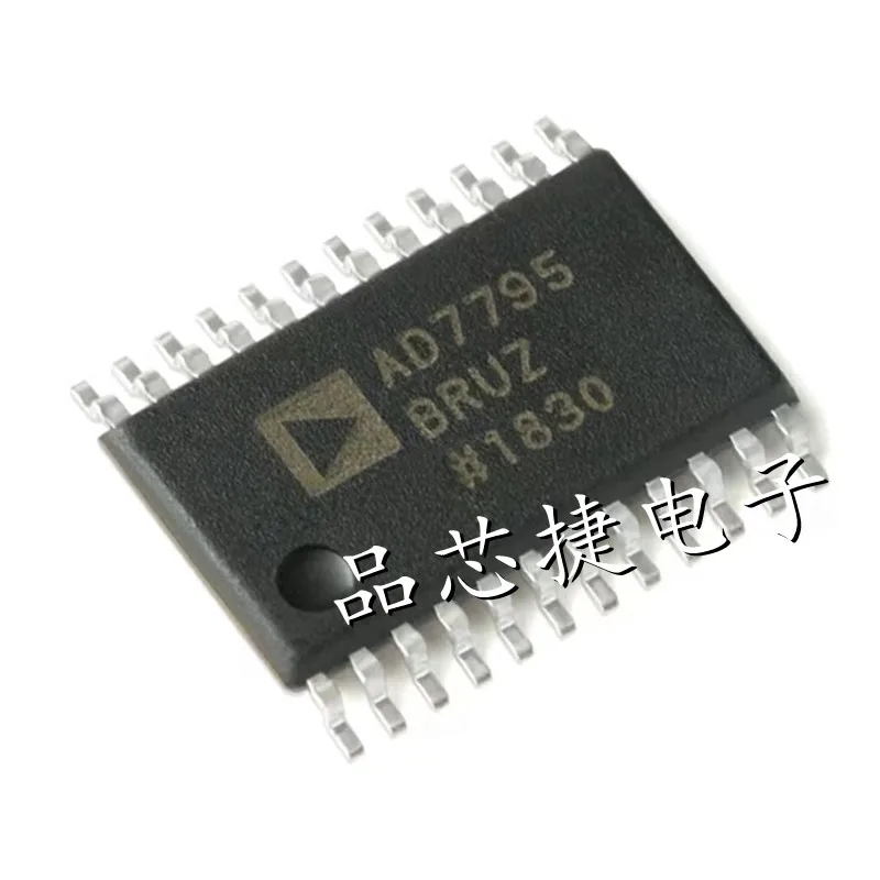 5pcs/Lot AD7795BRUZ-REEL Marking AD7795BRUZ TSSOP-24 6-Channel, Low Noise Low Power 16-Bit ADC With On-Chip In-Amp And Reference