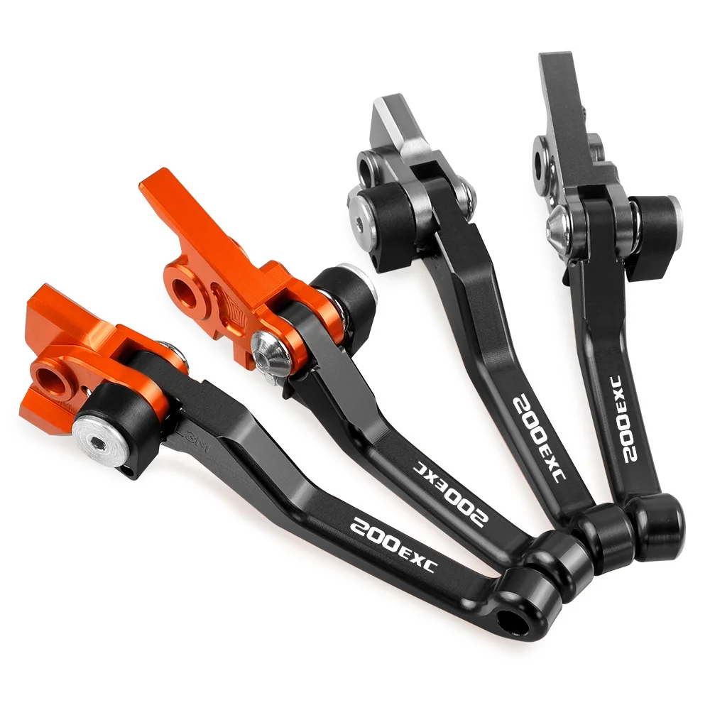 

Pivot Brake Clutch Levers For 200EXC XC 2016 200 EXC Motorcycle Accessories Dirt Pit Bike Handle Bar Aluminum CNC