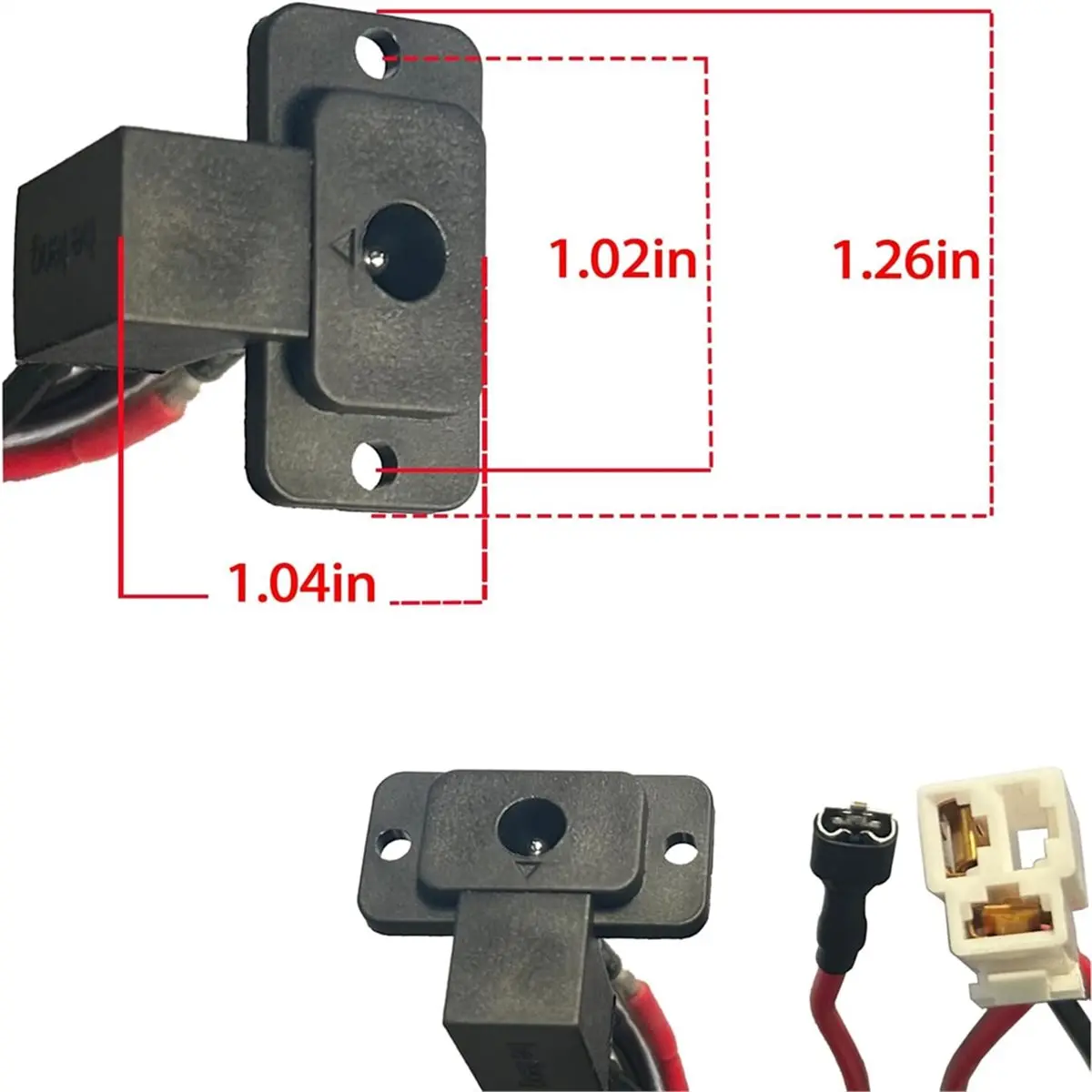 High-quality measuring tools 6V 12V 24V Charging Port for Kids Power Wheel Ride on Car in Stock