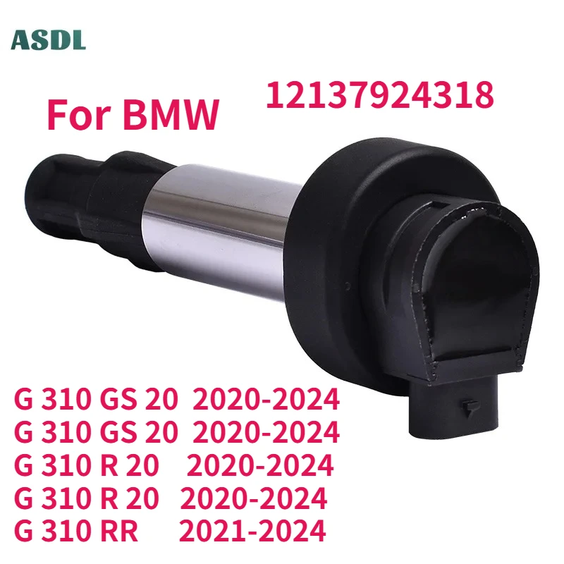 

1pc Ignition Coil Motorcycle High Pressure Spark Plug Cap Replace For BMW G310GS G 310 GS G310R 2020-2024 12137924318
