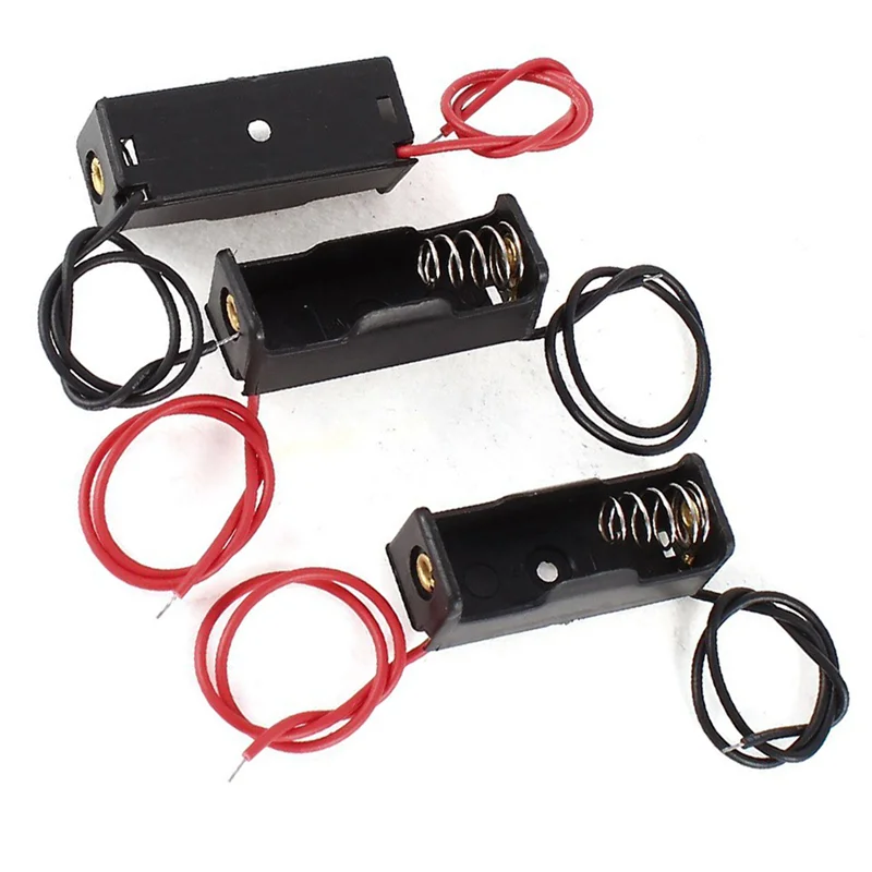 

AONEQ-15 X Dual Cable Plastic 1 X 23 A 12 V Battery Holder Battery Case