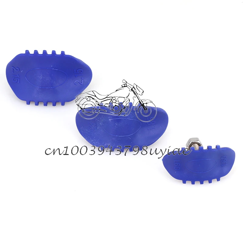 

Blue Plastic 1.60'' 1.85'' 2.15'' Rim Wheel Tire Lock Tyre for Motorcycle Motocross Enduro Dirt Pit Bike