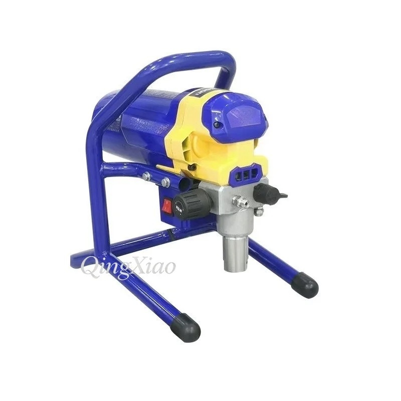 4600S Plunger Airless Sprayer Brushed Motor Manual Pressure Regulation Auto Stop Compact Portable Decoration Machinery